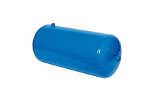 4260 - Réservoir air comprimé horizontal acier peint bleu 11 bar