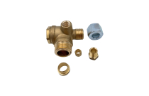 Clapet anti-retour 1/2''x3/8'' MM Bicone 10