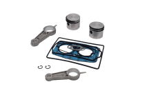 Kit contenant bielles complètes, pistons, segments et joints pour tête MK102N