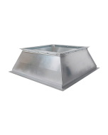 Adaptateur sortie air chaud K-MAX 18,5-22 kW