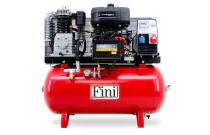 DIES/230/11LO - Compresseur à piston diesel 11 CV 230 L génératrice 7 kVA Tri