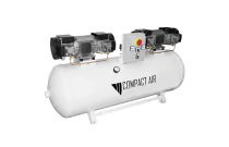 Compresseur à piston 500 L sans huile S-AIR OWL 11CV pression max 10b