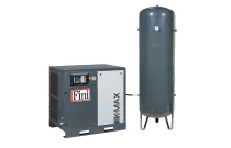 K-MAX 11/08/500V - Compresseur à vis 11 kW 8 bar cuve peinte 500 L