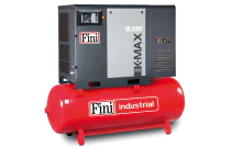 K-MAX15/10/500/ES - Compresseur à vis 15 kW 10 bar sur cuve 500 L avec sécheur