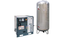 K-MAX 7.5/10/VS/500VG - Compresseur à vitesse variable 7,5 kW 10 bar cuve 500 L