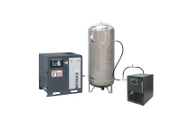 K-MAX 7.5/13/500VG/ES - Pack compresseur à vis 7,5 kW 13 bar cuve 500 L sécheur