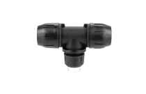 TPPF - Té de raccordement pour tube aluminium PN16 et raccord pour tube PE